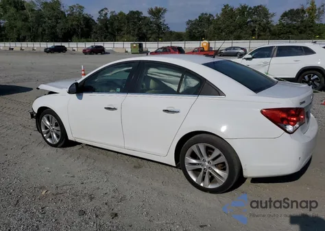 2011 Chevrolet Cruze Ltz from USA, damaged, VIN 1G1PH5S95B7199033